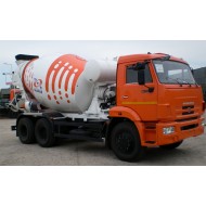 Бетоносмеситель на шасси КамАЗ-65115